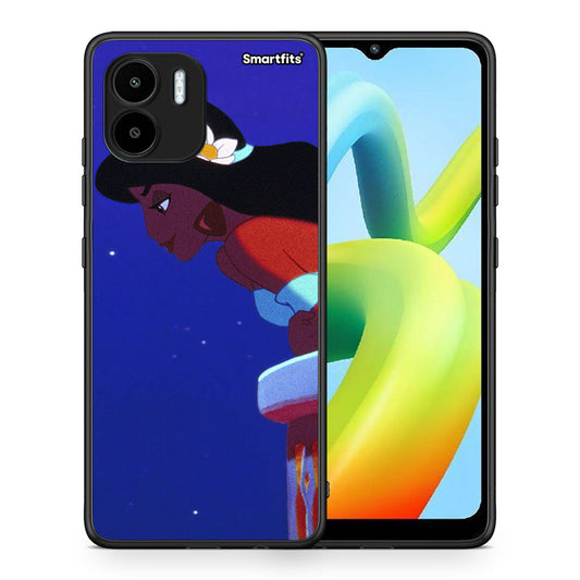 Θήκη Xiaomi Redmi A1 / A2 Alladin And Jasmine Love 2 από τη Smartfits με σχέδιο στο πίσω μέρος και μαύρο περίβλημα | Xiaomi Redmi A1 / A2 Alladin And Jasmine Love 2 Case with Colorful Back and Black Bezels