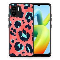 Thumbnail for Θήκη Xiaomi Redmi A1 / A2 Animal Pink Leopard από τη Smartfits με σχέδιο στο πίσω μέρος και μαύρο περίβλημα | Xiaomi Redmi A1 / A2 Animal Pink Leopard Case with Colorful Back and Black Bezels