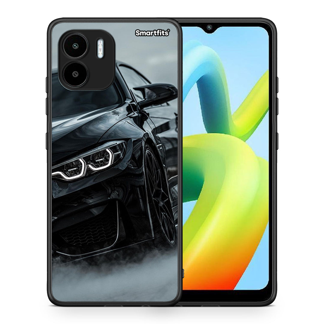 Θήκη Xiaomi Redmi A1 / A2 Black BMW από τη Smartfits με σχέδιο στο πίσω μέρος και μαύρο περίβλημα | Xiaomi Redmi A1 / A2 Black BMW Case with Colorful Back and Black Bezels