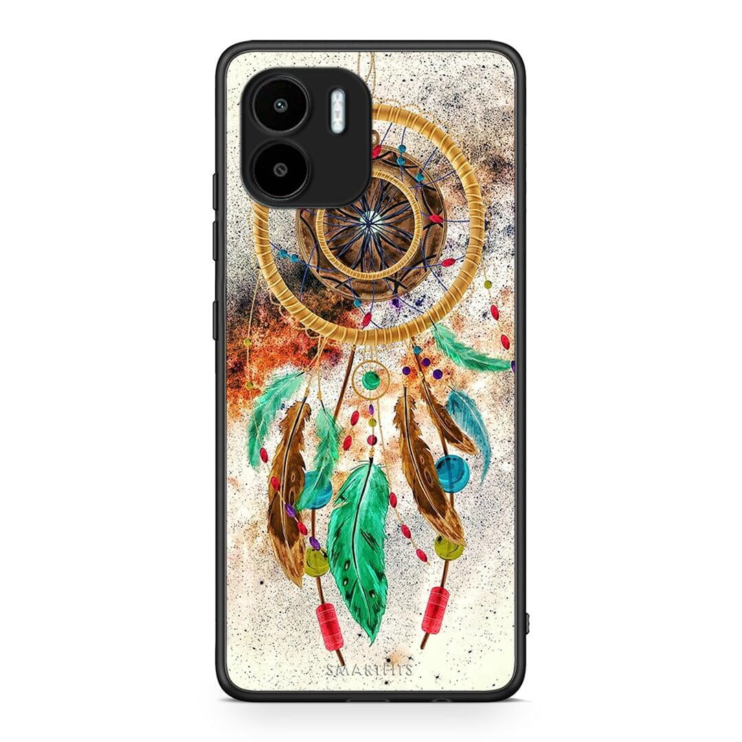 Θήκη Xiaomi Redmi A1 / A2 Boho DreamCatcher από τη Smartfits με σχέδιο στο πίσω μέρος και μαύρο περίβλημα | Xiaomi Redmi A1 / A2 Boho DreamCatcher Case with Colorful Back and Black Bezels