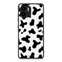 Thumbnail for Θήκη Xiaomi Redmi A1 / A2 Cow Print από τη Smartfits με σχέδιο στο πίσω μέρος και μαύρο περίβλημα | Xiaomi Redmi A1 / A2 Cow Print Case with Colorful Back and Black Bezels
