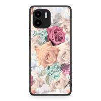 Thumbnail for Θήκη Xiaomi Redmi A1 / A2 Floral Bouquet από τη Smartfits με σχέδιο στο πίσω μέρος και μαύρο περίβλημα | Xiaomi Redmi A1 / A2 Floral Bouquet Case with Colorful Back and Black Bezels