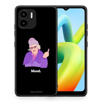 Thumbnail for Θήκη Xiaomi Redmi A1 / A2 Grandma Mood Black από τη Smartfits με σχέδιο στο πίσω μέρος και μαύρο περίβλημα | Xiaomi Redmi A1 / A2 Grandma Mood Black Case with Colorful Back and Black Bezels