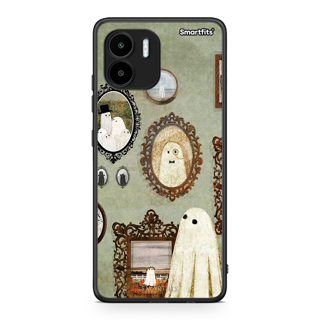 Θήκη Xiaomi Redmi A1 / A2 Halloween Ghost Season από τη Smartfits με σχέδιο στο πίσω μέρος και μαύρο περίβλημα | Xiaomi Redmi A1 / A2 Halloween Ghost Season Case with Colorful Back and Black Bezels
