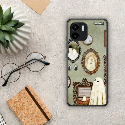 Θήκη Xiaomi Redmi A1 / A2 Halloween Ghost Season από τη Smartfits με σχέδιο στο πίσω μέρος και μαύρο περίβλημα | Xiaomi Redmi A1 / A2 Halloween Ghost Season Case with Colorful Back and Black Bezels
