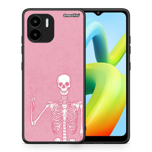 Θήκη Xiaomi Redmi A1 / A2 Halloween Motivation από τη Smartfits με σχέδιο στο πίσω μέρος και μαύρο περίβλημα | Xiaomi Redmi A1 / A2 Halloween Motivation Case with Colorful Back and Black Bezels