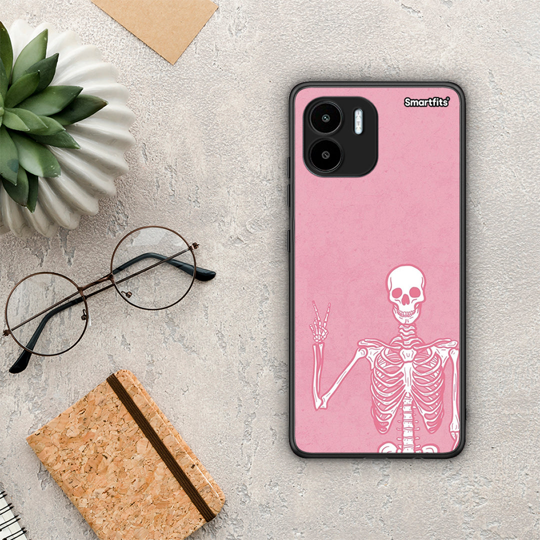 Θήκη Xiaomi Redmi A1 / A2 Halloween Motivation από τη Smartfits με σχέδιο στο πίσω μέρος και μαύρο περίβλημα | Xiaomi Redmi A1 / A2 Halloween Motivation Case with Colorful Back and Black Bezels