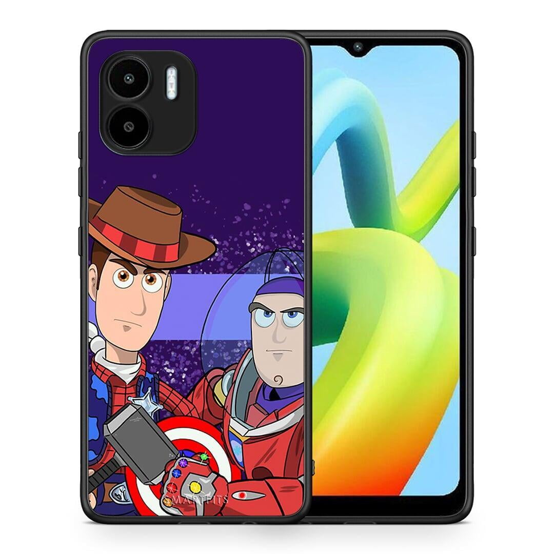 Θήκη Xiaomi Redmi A1 / A2 Infinity Story από τη Smartfits με σχέδιο στο πίσω μέρος και μαύρο περίβλημα | Xiaomi Redmi A1 / A2 Infinity Story Case with Colorful Back and Black Bezels