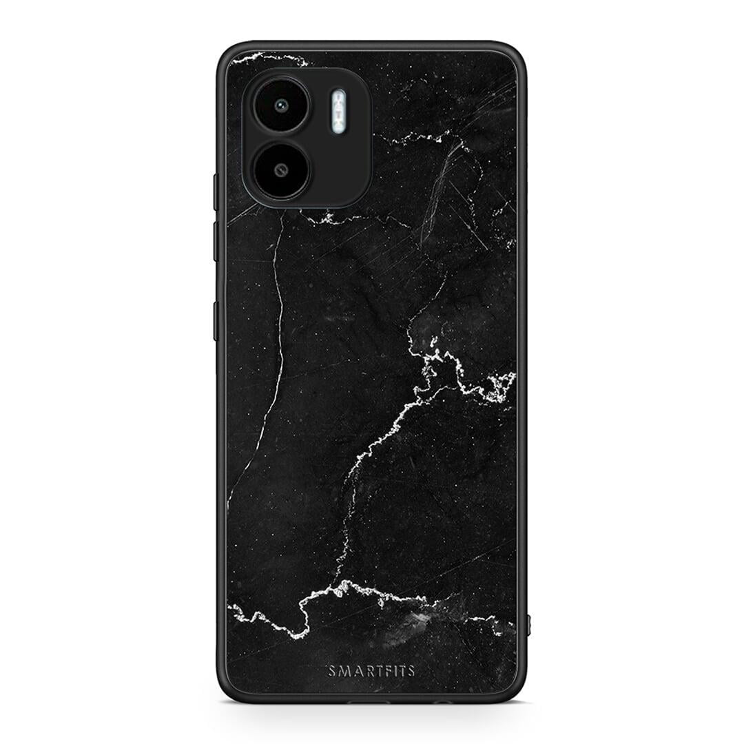 Θήκη Xiaomi Redmi A1 / A2 Marble Black από τη Smartfits με σχέδιο στο πίσω μέρος και μαύρο περίβλημα | Xiaomi Redmi A1 / A2 Marble Black Case with Colorful Back and Black Bezels