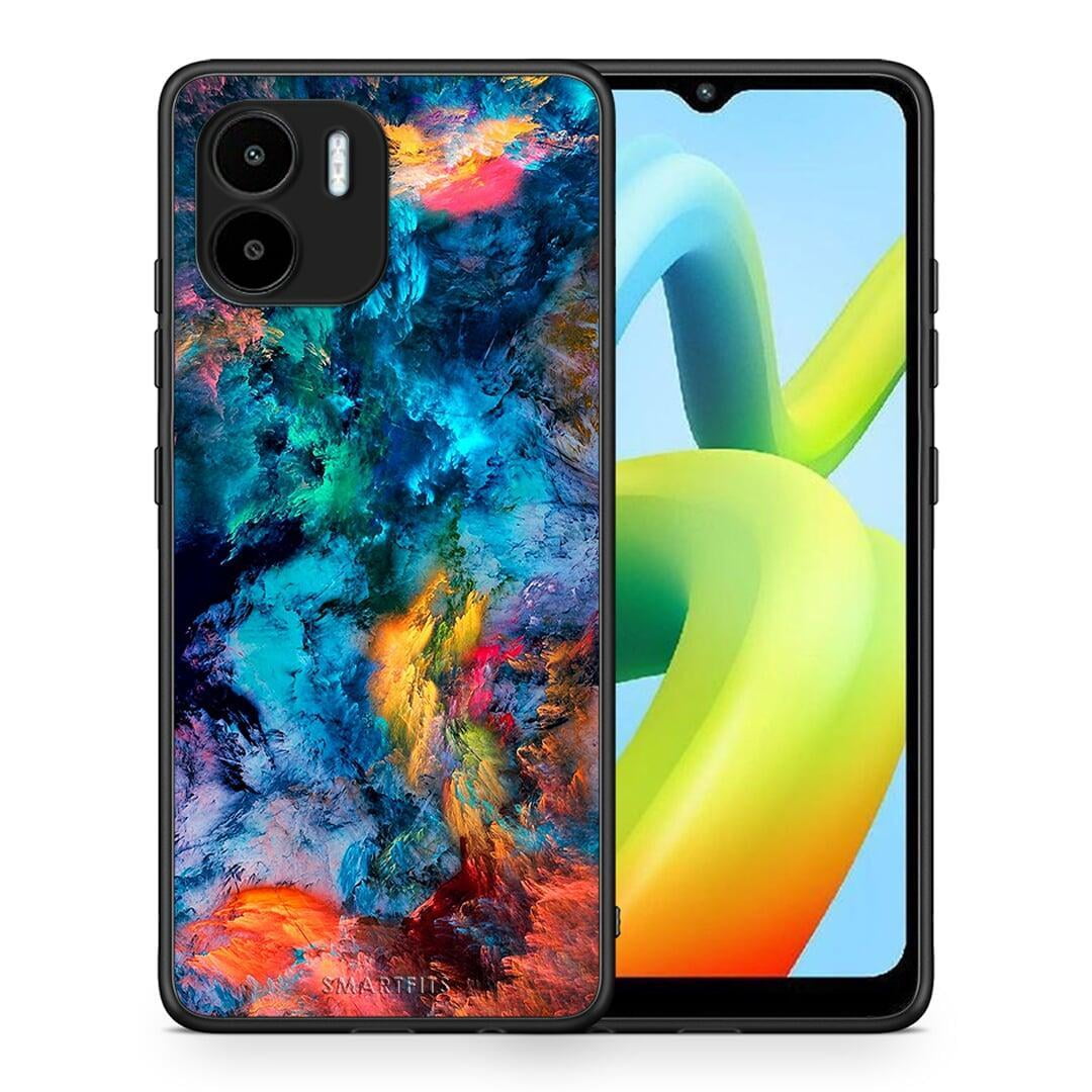 Θήκη Xiaomi Redmi A1 / A2 Paint Crayola από τη Smartfits με σχέδιο στο πίσω μέρος και μαύρο περίβλημα | Xiaomi Redmi A1 / A2 Paint Crayola Case with Colorful Back and Black Bezels