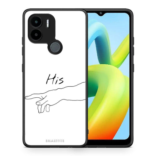 Θήκη Xiaomi Redmi A1+ / A2+ Aesthetic Love 2 από τη Smartfits με σχέδιο στο πίσω μέρος και μαύρο περίβλημα | Xiaomi Redmi A1+ / A2+ Aesthetic Love 2 Case with Colorful Back and Black Bezels