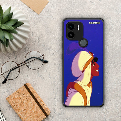 Θήκη Xiaomi Redmi A1+ / A2+ Alladin And Jasmine Love 1 από τη Smartfits με σχέδιο στο πίσω μέρος και μαύρο περίβλημα | Xiaomi Redmi A1+ / A2+ Alladin And Jasmine Love 1 Case with Colorful Back and Black Bezels