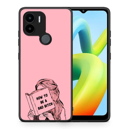 Θήκη Xiaomi Redmi A1+ / A2+ Bad Bitch από τη Smartfits με σχέδιο στο πίσω μέρος και μαύρο περίβλημα | Xiaomi Redmi A1+ / A2+ Bad Bitch Case with Colorful Back and Black Bezels