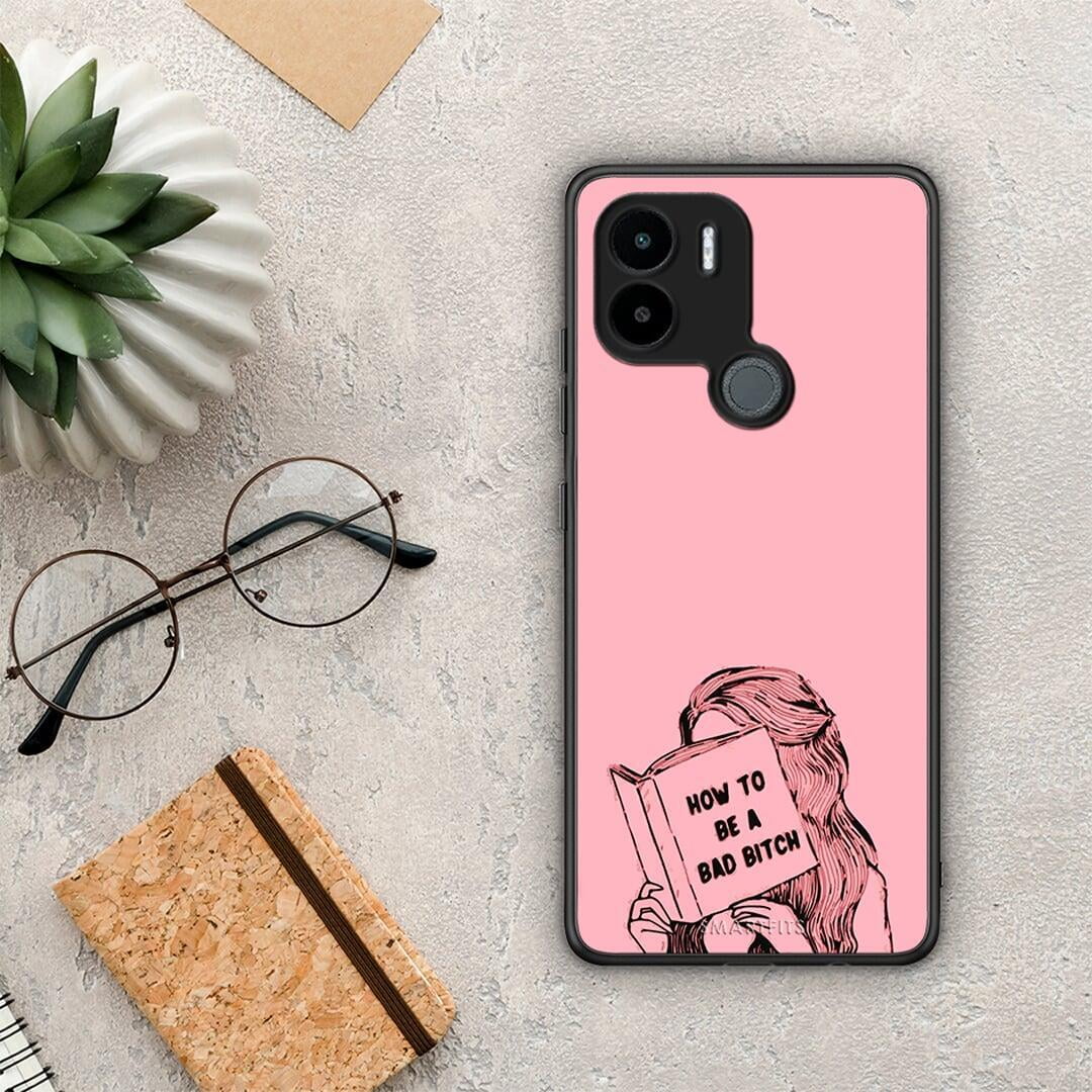 Θήκη Xiaomi Redmi A1+ / A2+ Bad Bitch από τη Smartfits με σχέδιο στο πίσω μέρος και μαύρο περίβλημα | Xiaomi Redmi A1+ / A2+ Bad Bitch Case with Colorful Back and Black Bezels