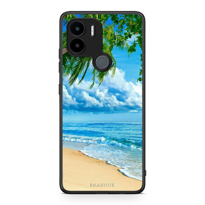 Θήκη Xiaomi Redmi A1+ / A2+ Beautiful Beach από τη Smartfits με σχέδιο στο πίσω μέρος και μαύρο περίβλημα | Xiaomi Redmi A1+ / A2+ Beautiful Beach Case with Colorful Back and Black Bezels