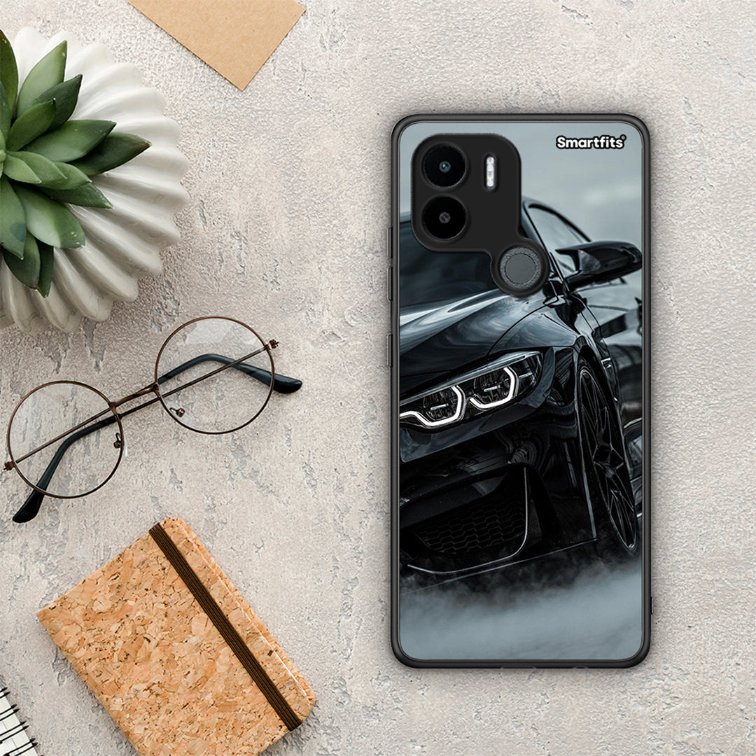 Θήκη Xiaomi Redmi A1+ / A2+ Black BMW από τη Smartfits με σχέδιο στο πίσω μέρος και μαύρο περίβλημα | Xiaomi Redmi A1+ / A2+ Black BMW Case with Colorful Back and Black Bezels