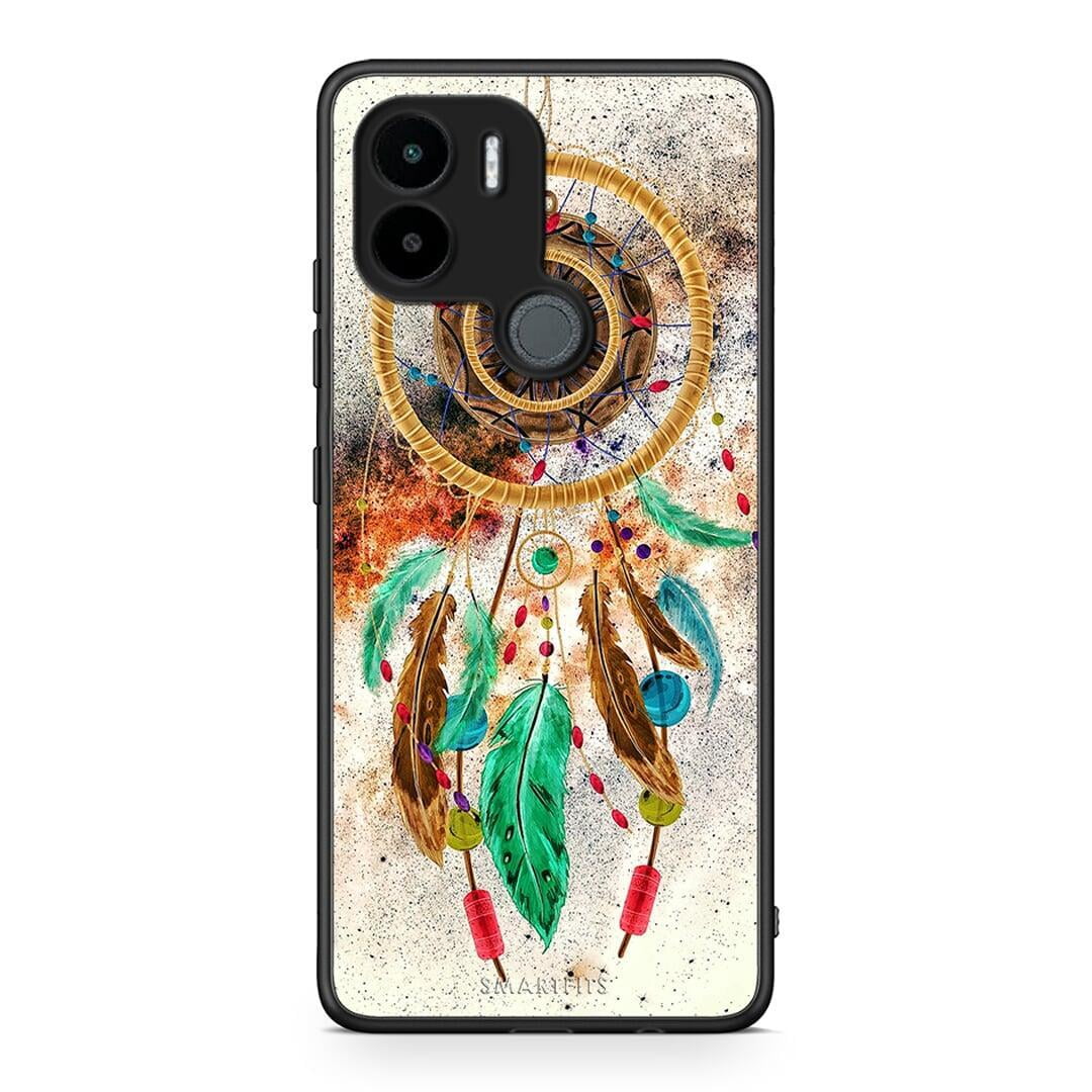 Θήκη Xiaomi Redmi A1+ / A2+ Boho DreamCatcher από τη Smartfits με σχέδιο στο πίσω μέρος και μαύρο περίβλημα | Xiaomi Redmi A1+ / A2+ Boho DreamCatcher Case with Colorful Back and Black Bezels