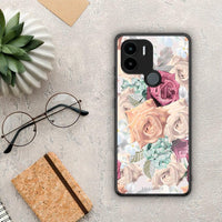 Thumbnail for Θήκη Xiaomi Redmi A1+ / A2+ Floral Bouquet από τη Smartfits με σχέδιο στο πίσω μέρος και μαύρο περίβλημα | Xiaomi Redmi A1+ / A2+ Floral Bouquet Case with Colorful Back and Black Bezels