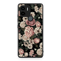 Thumbnail for Θήκη Xiaomi Redmi A1+ / A2+ Flower Wild Roses από τη Smartfits με σχέδιο στο πίσω μέρος και μαύρο περίβλημα | Xiaomi Redmi A1+ / A2+ Flower Wild Roses Case with Colorful Back and Black Bezels