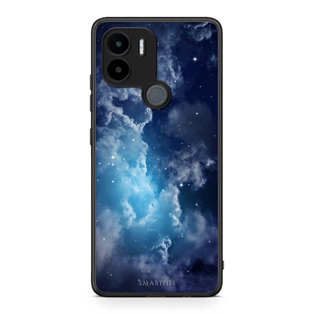 Θήκη Xiaomi Redmi A1+ / A2+ Galactic Blue Sky από τη Smartfits με σχέδιο στο πίσω μέρος και μαύρο περίβλημα | Xiaomi Redmi A1+ / A2+ Galactic Blue Sky Case with Colorful Back and Black Bezels