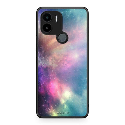 Θήκη Xiaomi Redmi A1+ / A2+ Galactic Rainbow από τη Smartfits με σχέδιο στο πίσω μέρος και μαύρο περίβλημα | Xiaomi Redmi A1+ / A2+ Galactic Rainbow Case with Colorful Back and Black Bezels