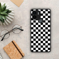 Thumbnail for Θήκη Xiaomi Redmi A1+ / A2+ Geometric Squares από τη Smartfits με σχέδιο στο πίσω μέρος και μαύρο περίβλημα | Xiaomi Redmi A1+ / A2+ Geometric Squares Case with Colorful Back and Black Bezels
