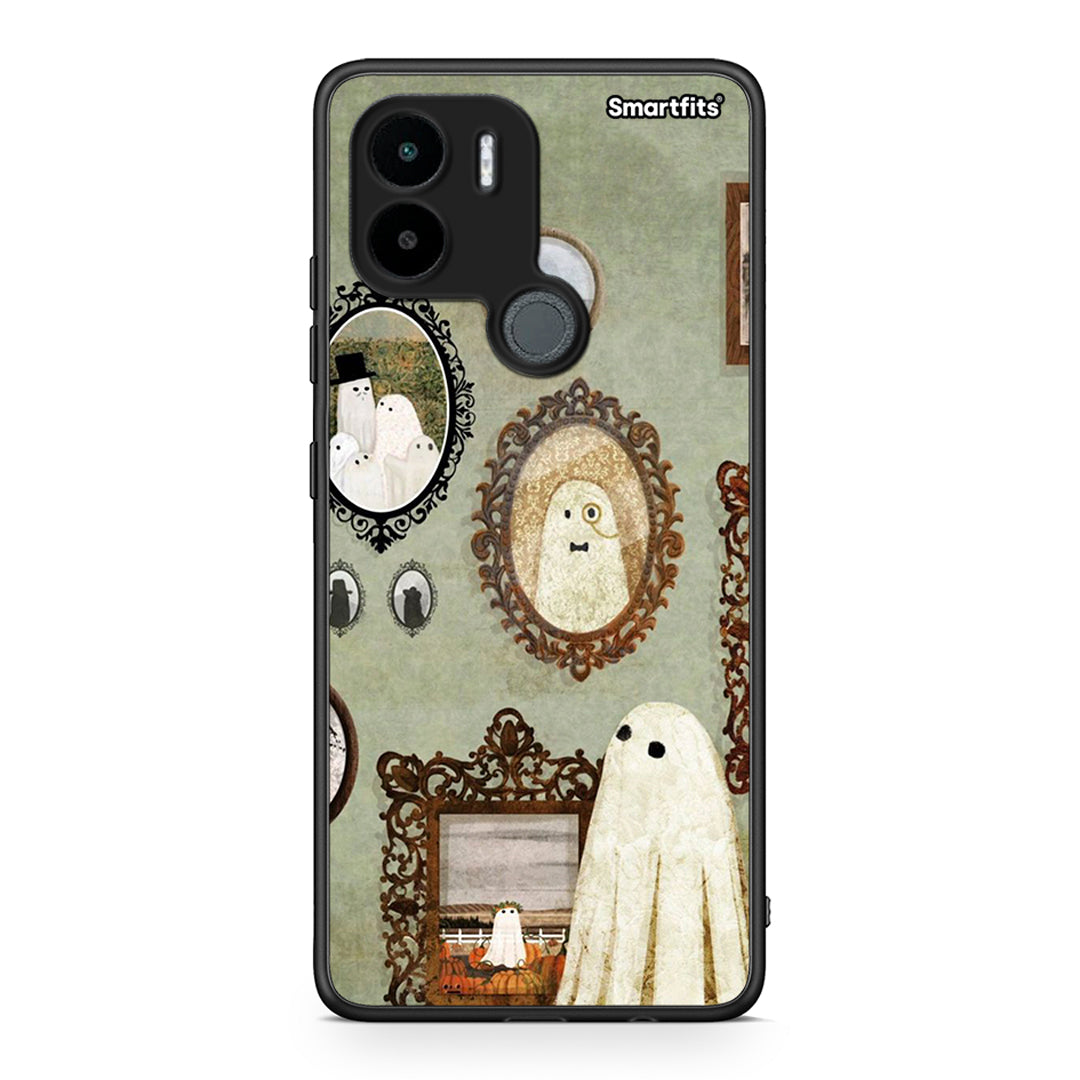 Θήκη Xiaomi Redmi A1+ / A2+ Halloween Ghost Season από τη Smartfits με σχέδιο στο πίσω μέρος και μαύρο περίβλημα | Xiaomi Redmi A1+ / A2+ Halloween Ghost Season Case with Colorful Back and Black Bezels