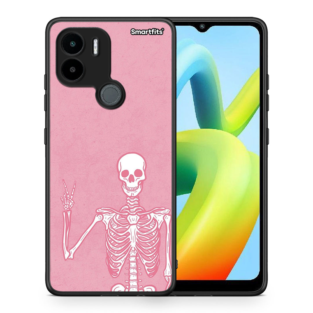 Θήκη Xiaomi Redmi A1+ / A2+ Halloween Motivation από τη Smartfits με σχέδιο στο πίσω μέρος και μαύρο περίβλημα | Xiaomi Redmi A1+ / A2+ Halloween Motivation Case with Colorful Back and Black Bezels