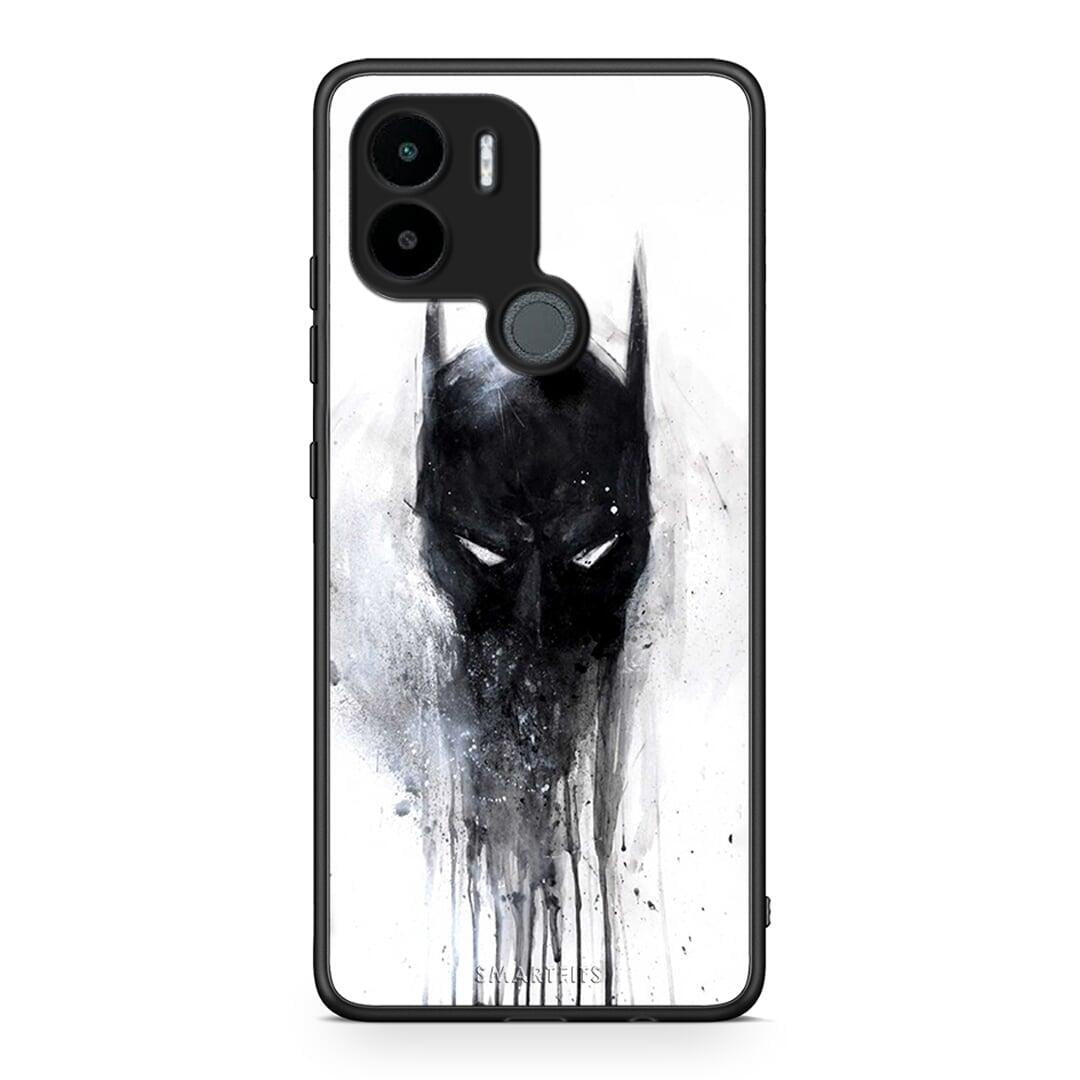 Θήκη Xiaomi Redmi A1+ / A2+ Hero Paint Bat από τη Smartfits με σχέδιο στο πίσω μέρος και μαύρο περίβλημα | Xiaomi Redmi A1+ / A2+ Hero Paint Bat Case with Colorful Back and Black Bezels