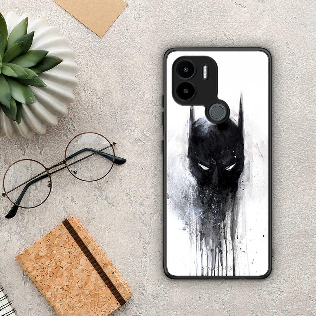 Θήκη Xiaomi Redmi A1+ / A2+ Hero Paint Bat από τη Smartfits με σχέδιο στο πίσω μέρος και μαύρο περίβλημα | Xiaomi Redmi A1+ / A2+ Hero Paint Bat Case with Colorful Back and Black Bezels
