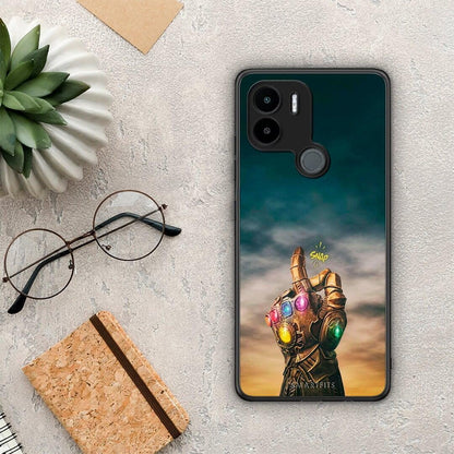 Θήκη Xiaomi Redmi A1+ / A2+ Infinity Snap από τη Smartfits με σχέδιο στο πίσω μέρος και μαύρο περίβλημα | Xiaomi Redmi A1+ / A2+ Infinity Snap Case with Colorful Back and Black Bezels