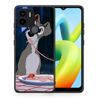 Thumbnail for Θήκη Xiaomi Redmi A1+ / A2+ Lady And Tramp 1 από τη Smartfits με σχέδιο στο πίσω μέρος και μαύρο περίβλημα | Xiaomi Redmi A1+ / A2+ Lady And Tramp 1 Case with Colorful Back and Black Bezels