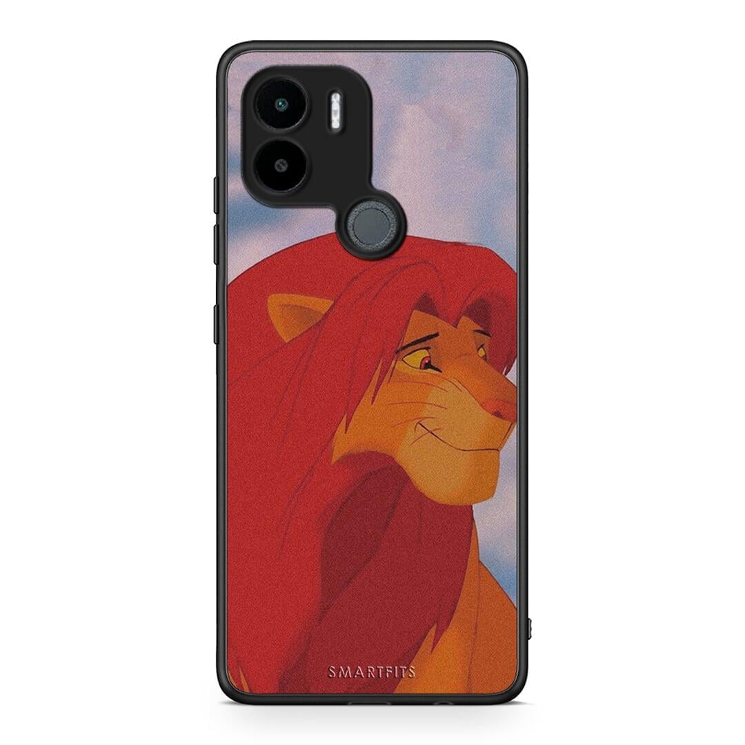 Θήκη Xiaomi Redmi A1+ / A2+ Lion Love 1 από τη Smartfits με σχέδιο στο πίσω μέρος και μαύρο περίβλημα | Xiaomi Redmi A1+ / A2+ Lion Love 1 Case with Colorful Back and Black Bezels