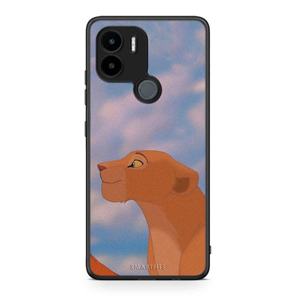 Θήκη Xiaomi Redmi A1+ / A2+ Lion Love 2 από τη Smartfits με σχέδιο στο πίσω μέρος και μαύρο περίβλημα | Xiaomi Redmi A1+ / A2+ Lion Love 2 Case with Colorful Back and Black Bezels