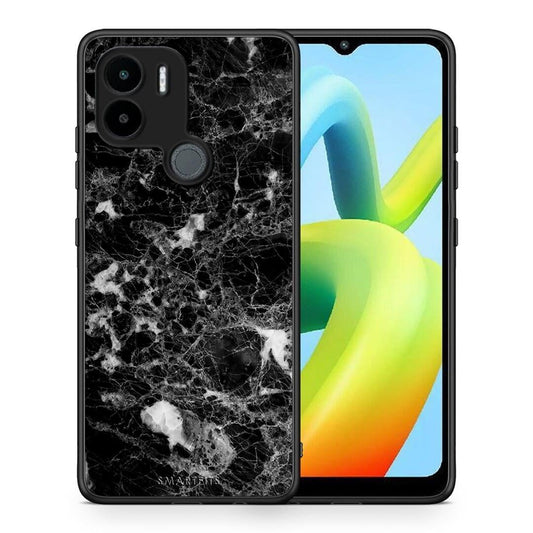 Θήκη Xiaomi Redmi A1+ / A2+ Marble Male από τη Smartfits με σχέδιο στο πίσω μέρος και μαύρο περίβλημα | Xiaomi Redmi A1+ / A2+ Marble Male Case with Colorful Back and Black Bezels