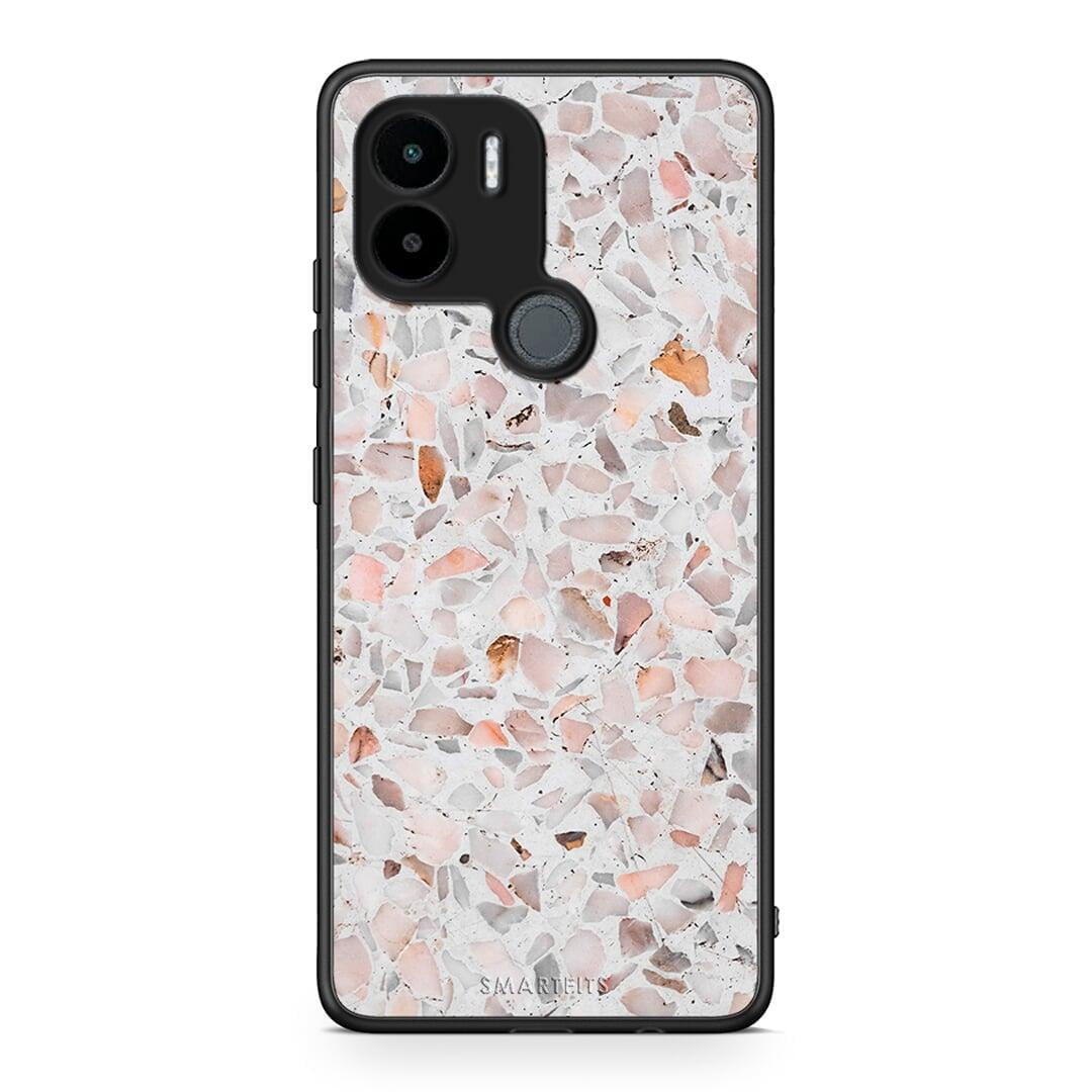 Θήκη Xiaomi Redmi A1+ / A2+ Marble Terrazzo από τη Smartfits με σχέδιο στο πίσω μέρος και μαύρο περίβλημα | Xiaomi Redmi A1+ / A2+ Marble Terrazzo Case with Colorful Back and Black Bezels