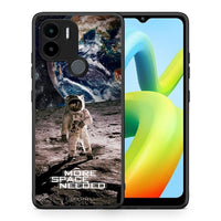 Thumbnail for Θήκη Xiaomi Redmi A1+ / A2+ More Space από τη Smartfits με σχέδιο στο πίσω μέρος και μαύρο περίβλημα | Xiaomi Redmi A1+ / A2+ More Space Case with Colorful Back and Black Bezels