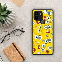 Thumbnail for Θήκη Xiaomi Redmi A1+ / A2+ PopArt Sponge από τη Smartfits με σχέδιο στο πίσω μέρος και μαύρο περίβλημα | Xiaomi Redmi A1+ / A2+ PopArt Sponge Case with Colorful Back and Black Bezels