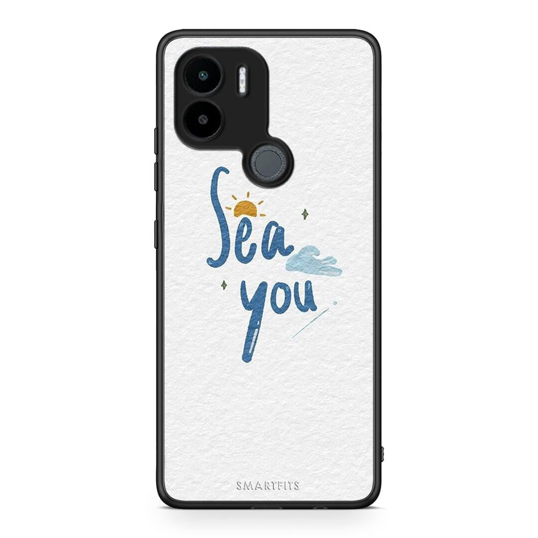 Θήκη Xiaomi Redmi A1+ / A2+ Sea You από τη Smartfits με σχέδιο στο πίσω μέρος και μαύρο περίβλημα | Xiaomi Redmi A1+ / A2+ Sea You Case with Colorful Back and Black Bezels