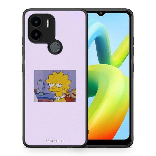 Θήκη Xiaomi Redmi A1+ / A2+ So Happy από τη Smartfits με σχέδιο στο πίσω μέρος και μαύρο περίβλημα | Xiaomi Redmi A1+ / A2+ So Happy Case with Colorful Back and Black Bezels