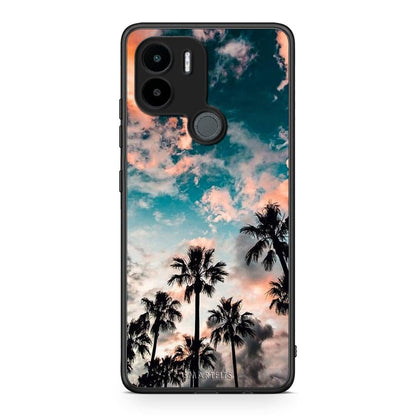 Θήκη Xiaomi Redmi A1+ / A2+ Summer Sky από τη Smartfits με σχέδιο στο πίσω μέρος και μαύρο περίβλημα | Xiaomi Redmi A1+ / A2+ Summer Sky Case with Colorful Back and Black Bezels