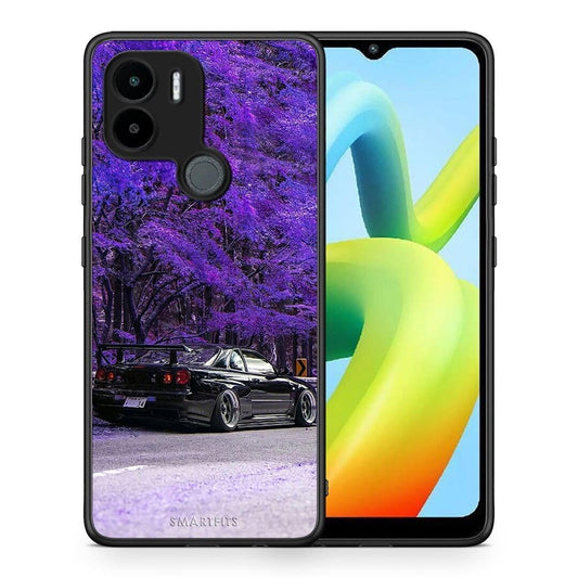 Θήκη Xiaomi Redmi A1+ / A2+ Super Car από τη Smartfits με σχέδιο στο πίσω μέρος και μαύρο περίβλημα | Xiaomi Redmi A1+ / A2+ Super Car Case with Colorful Back and Black Bezels