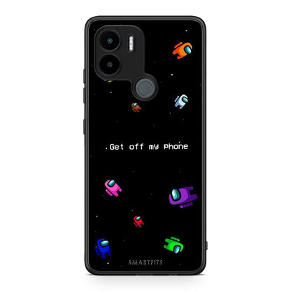 Θήκη Xiaomi Redmi A1+ / A2+ Text AFK από τη Smartfits με σχέδιο στο πίσω μέρος και μαύρο περίβλημα | Xiaomi Redmi A1+ / A2+ Text AFK Case with Colorful Back and Black Bezels