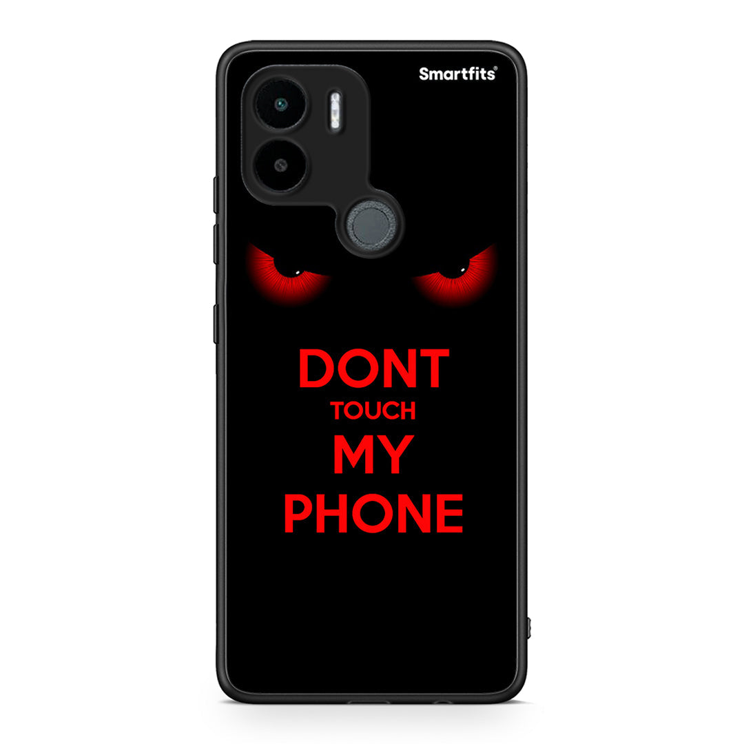 Θήκη Xiaomi Redmi A1+ / A2+ Touch My Phone από τη Smartfits με σχέδιο στο πίσω μέρος και μαύρο περίβλημα | Xiaomi Redmi A1+ / A2+ Touch My Phone Case with Colorful Back and Black Bezels