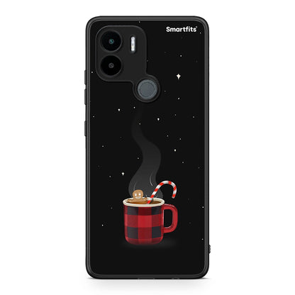 Θήκη Xiaomi Redmi A1+ / A2+ Xmas Bathing από τη Smartfits με σχέδιο στο πίσω μέρος και μαύρο περίβλημα | Xiaomi Redmi A1+ / A2+ Xmas Bathing Case with Colorful Back and Black Bezels