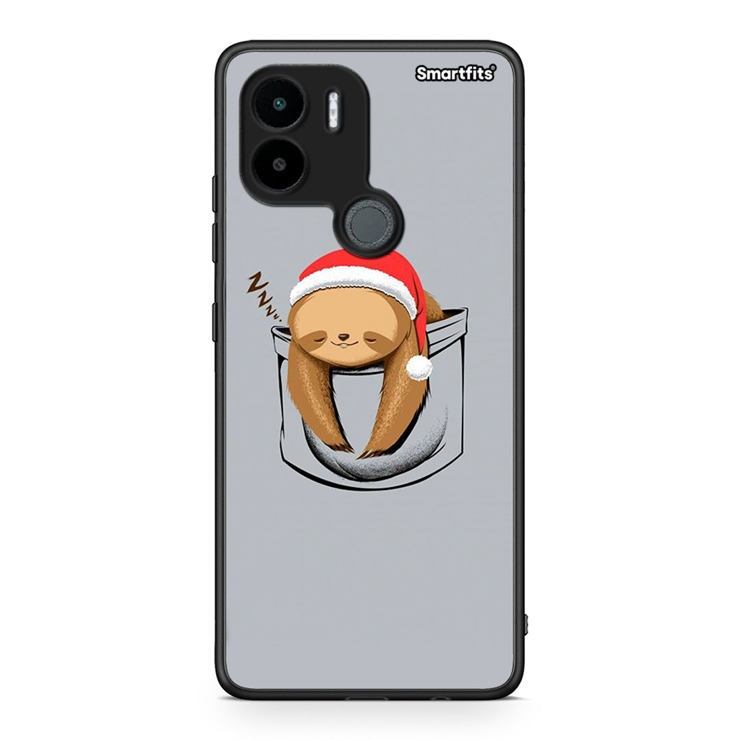 Θήκη Xiaomi Redmi A1+ / A2+ Xmas Zzzz από τη Smartfits με σχέδιο στο πίσω μέρος και μαύρο περίβλημα | Xiaomi Redmi A1+ / A2+ Xmas Zzzz Case with Colorful Back and Black Bezels