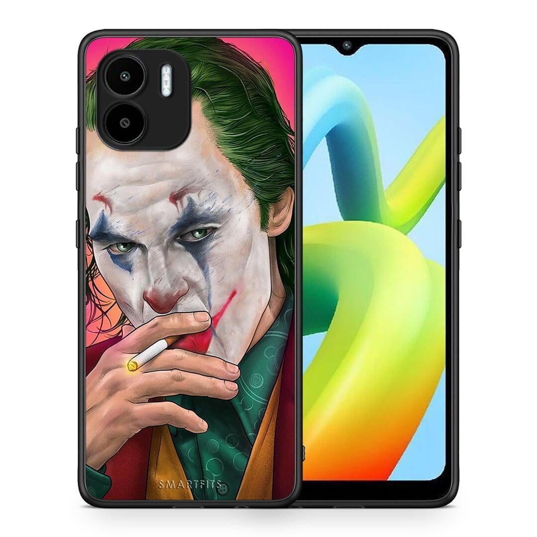 Θήκη Xiaomi Redmi A1 / A2 PopArt JokesOnU από τη Smartfits με σχέδιο στο πίσω μέρος και μαύρο περίβλημα | Xiaomi Redmi A1 / A2 PopArt JokesOnU Case with Colorful Back and Black Bezels