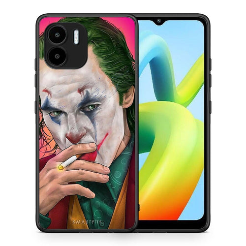 Θήκη Xiaomi Redmi A1 / A2 PopArt JokesOnU από τη Smartfits με σχέδιο στο πίσω μέρος και μαύρο περίβλημα | Xiaomi Redmi A1 / A2 PopArt JokesOnU Case with Colorful Back and Black Bezels