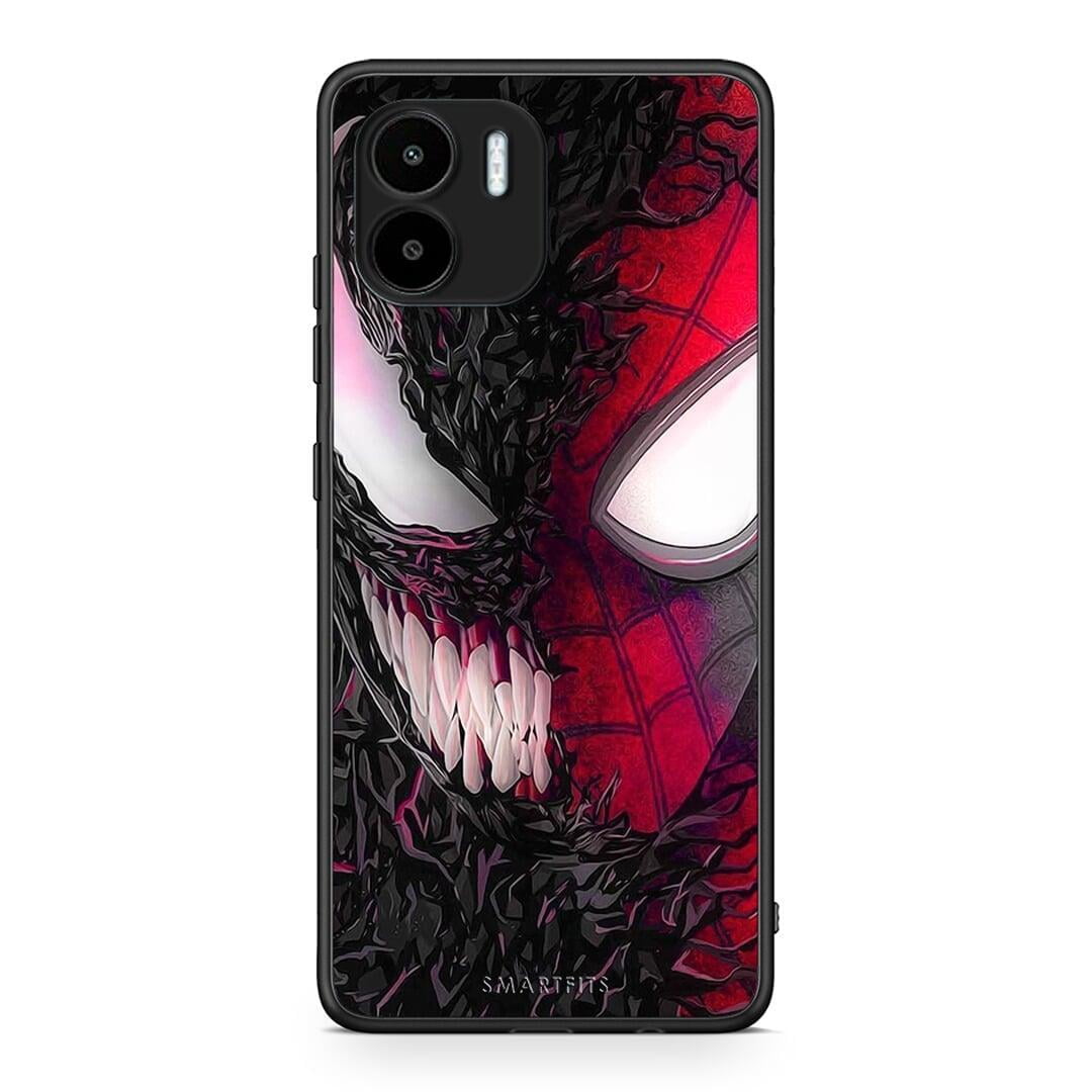Θήκη Xiaomi Redmi A1 / A2 PopArt SpiderVenom από τη Smartfits με σχέδιο στο πίσω μέρος και μαύρο περίβλημα | Xiaomi Redmi A1 / A2 PopArt SpiderVenom Case with Colorful Back and Black Bezels