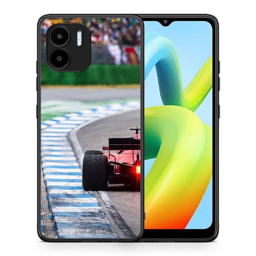 Θήκη Xiaomi Redmi A1 / A2 Racing Vibes από τη Smartfits με σχέδιο στο πίσω μέρος και μαύρο περίβλημα | Xiaomi Redmi A1 / A2 Racing Vibes Case with Colorful Back and Black Bezels